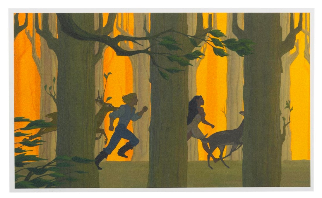 A "Pocahontas" Studio Reference Print Collection. - 4
