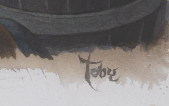 A Toby Bluth "The Three Musketeers" Background Study. - 4