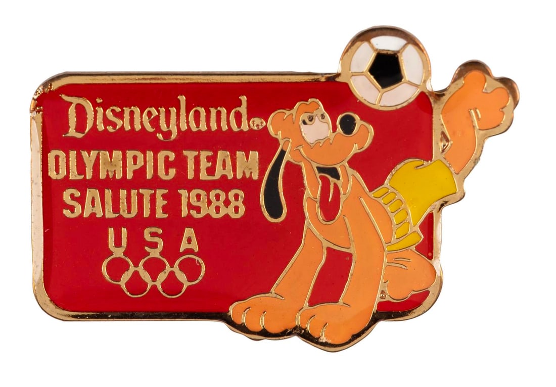 A Pluto Olympic Soccer Pin. (1 of 1)