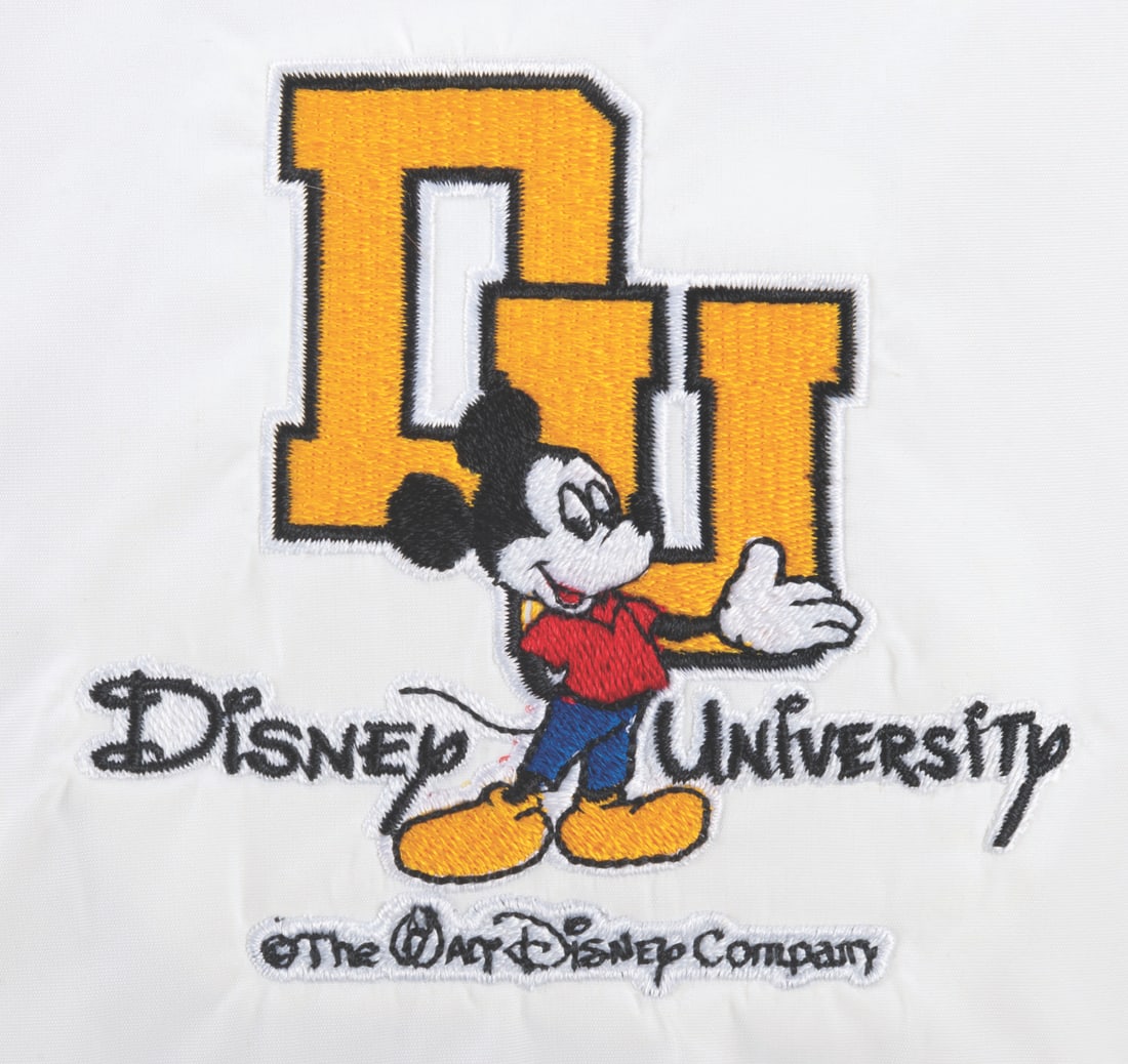 A Disney University Jacket. - 2
