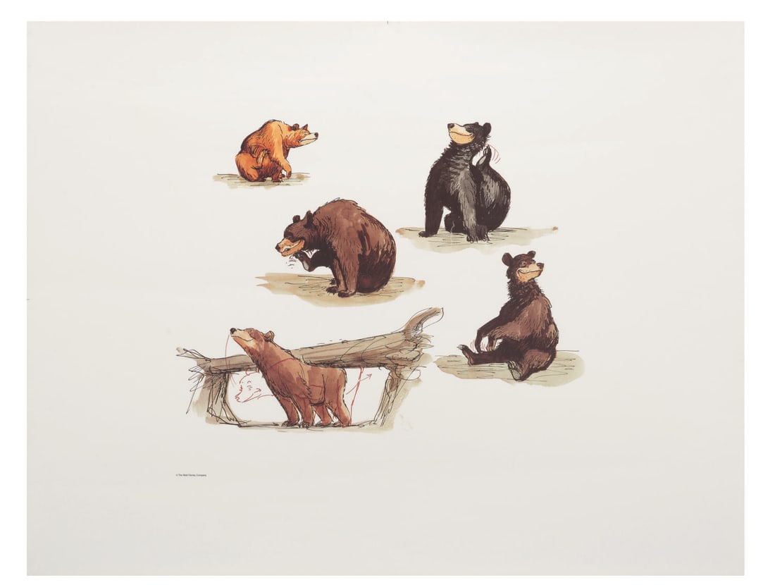 A Marc Davis Nature's Wonderland Concept Print. (1 of 2)