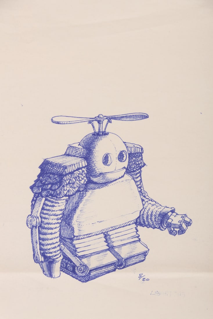 A Captain EO Minor Domo Concept Print. - 4