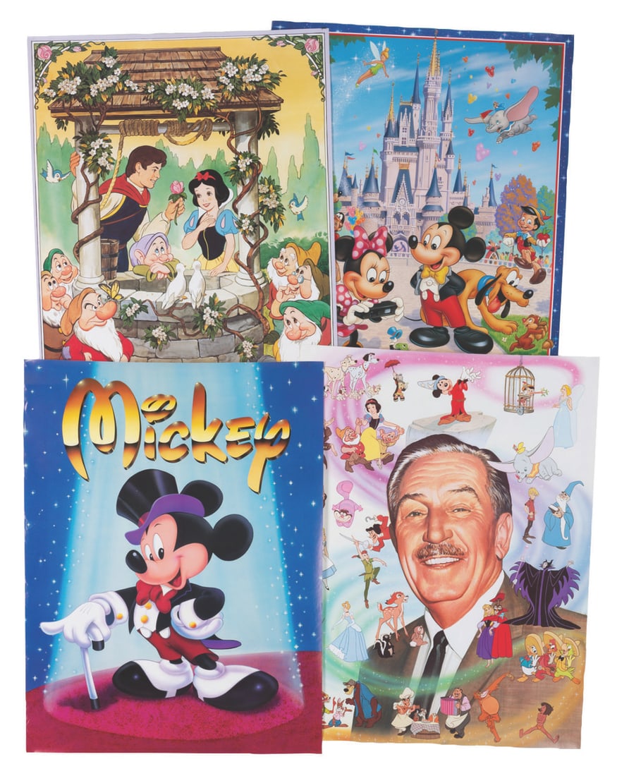 A Collection of Walt Disney World Posters. (1 of 5)