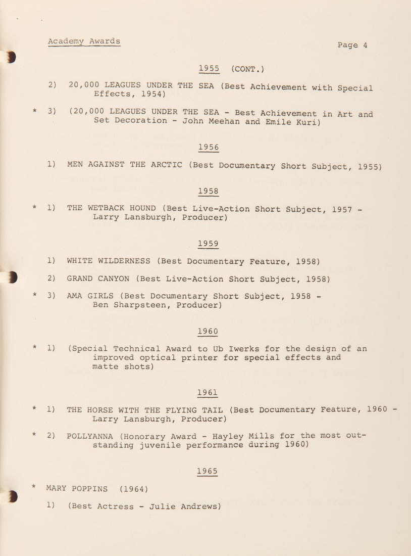 A Disney University Lead Development Folder. - 6