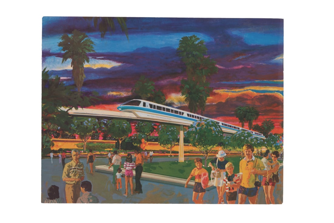 A Pre-Opening EPCOT Center Souvenir Guide. - 2