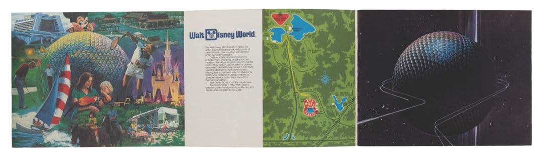 A Pre-Opening EPCOT Center Souvenir Guide. - 3
