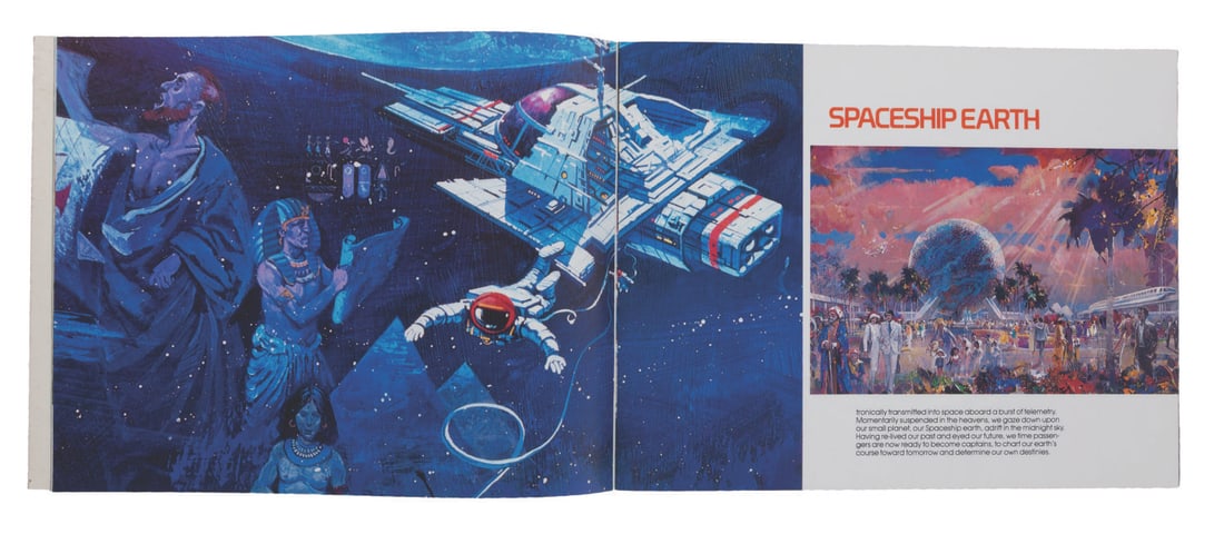 A Pre-Opening EPCOT Center Souvenir Guide. - 4