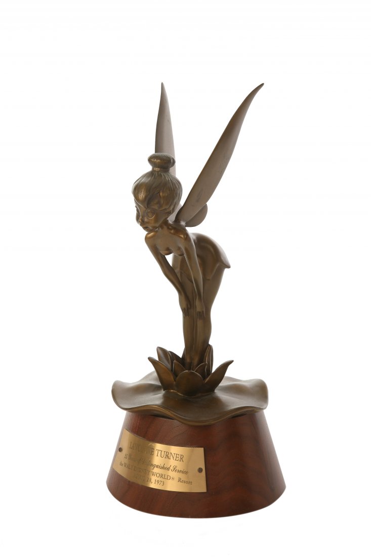 "25 Years of Distinguished Service" Bronze Tinker Bell (1 of 3)
