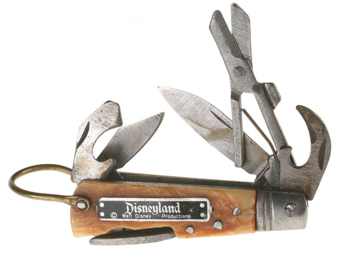 Disneyland Swiss Army-Style Knife and Disneyland Bottle (1 of 2)