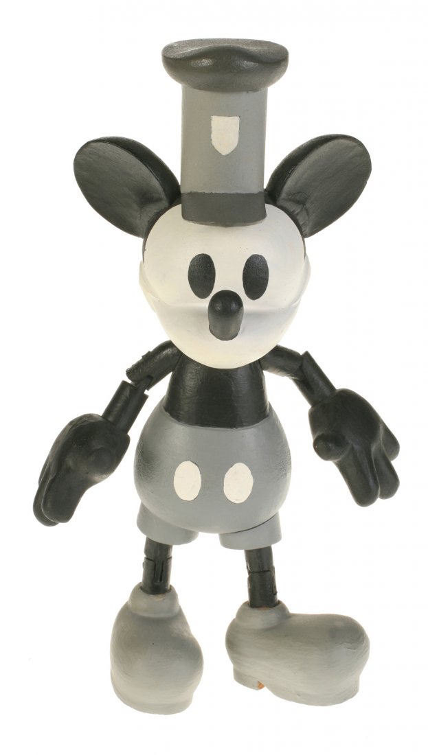 Hand Carved Limited "Steamboat Willie" Figurine. (1 of 1)