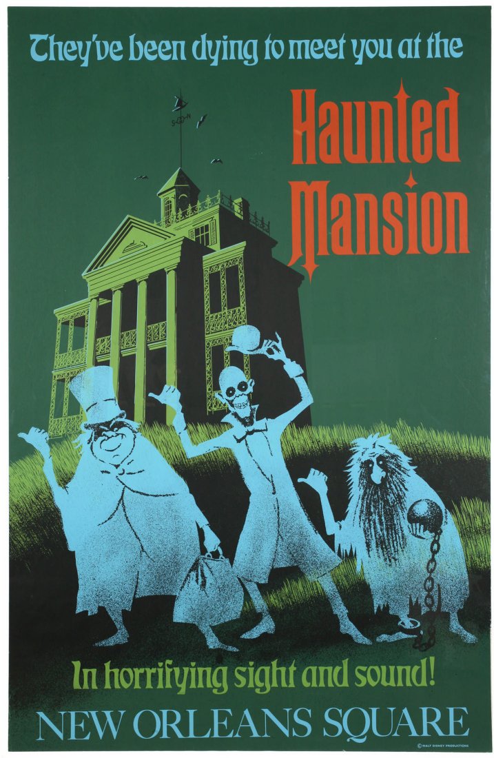 Original Disneyland "Haunted Mansion" Attraction (1 of 1)