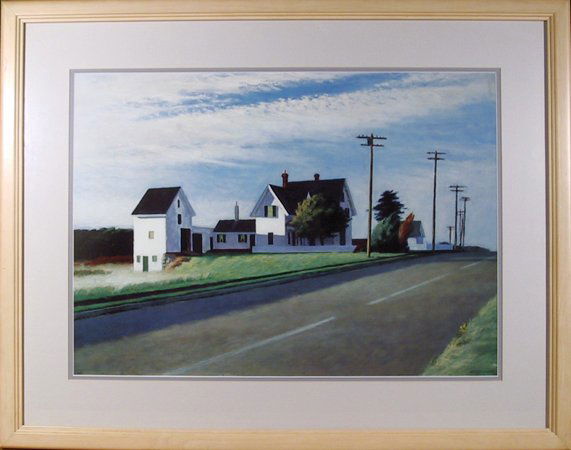 Edward Hopper, House, Americana Poster:  Artist: Edward Hopper Medium: Poster Si