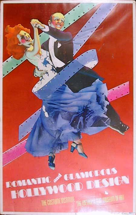 53: Richard Bernstein Signed Poster, Romantic & Glamor: "