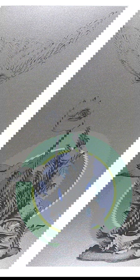 419: Rita Simon Signed Serigraph, Surreal Art