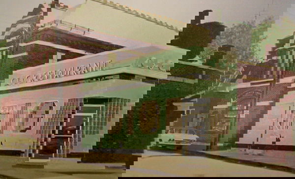 John Baeder Signed Serigraph, Photo Realism, C &: Artist: John Baeder Title: C & C Restaurant Year: 1980 Medium: Serigraph on Somerset Paper Edition: 250 Paper Size: 22" x 30"