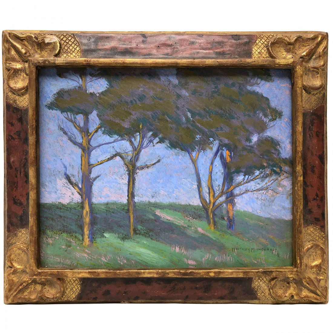 Original Oil Painting on Canvas Whitney Myron Hubbard (1 of 3)