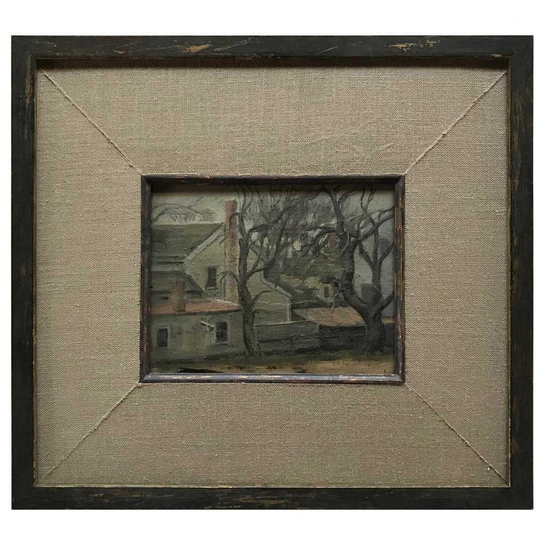 Original Oil Painting Whitney Myron Hubbard (1 of 2)