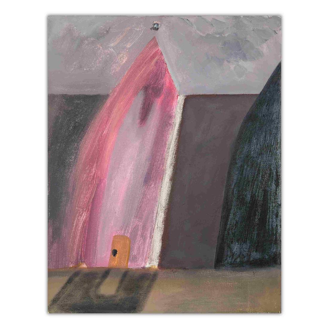 Neighbor - Original Painting by Ted Gahl 2011 NYC (1 of 2)