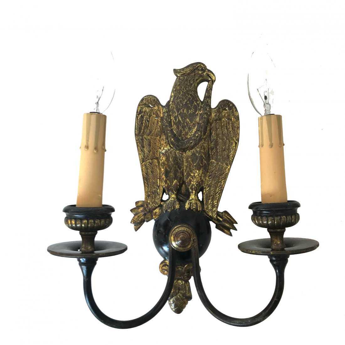 Edward F. Caldwell & Co. Eagle Gilt Sconce (1 of 5)