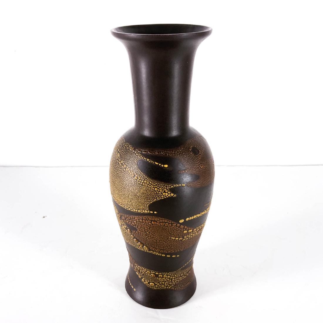 Royal Haeger Earth Wrap Lava Drip Glaze Vase (1 of 6)