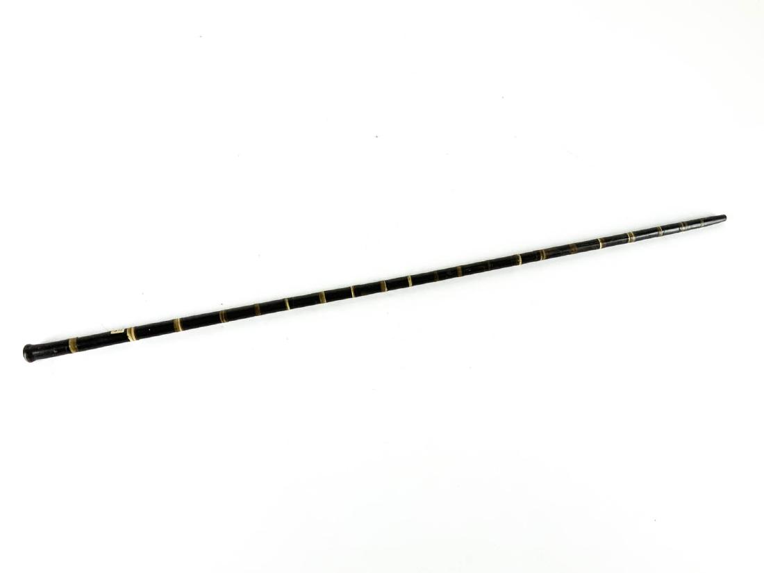 Antique Walking Cane Made of Bone: Antique Bone Walking Cane 36 inch length