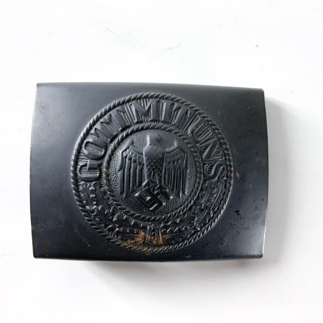 WWII German Army Belt Buckle Gott MIT UNS (1 of 4)