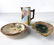 Three Piece Antique Majolica Collection