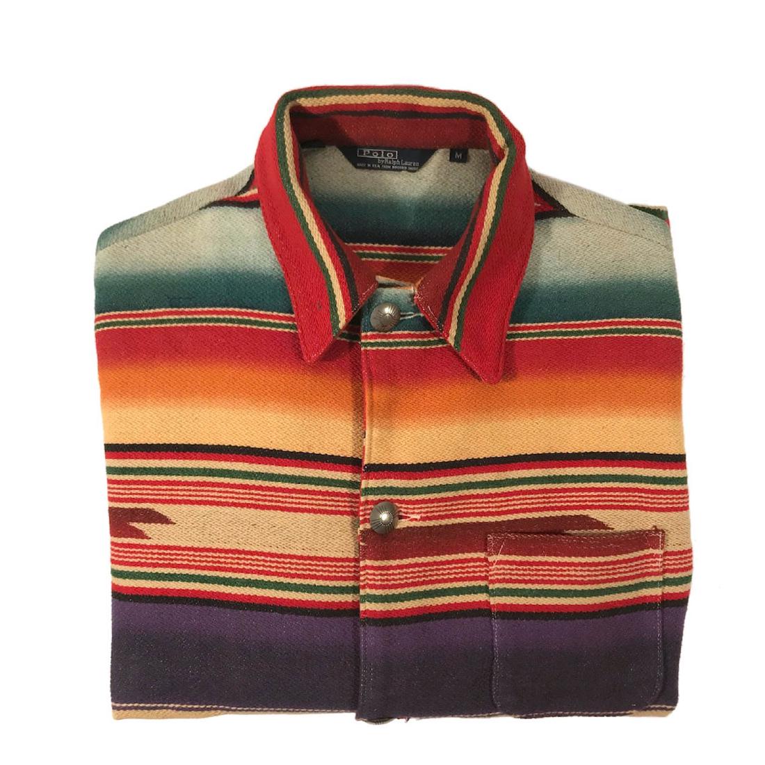 rrl indian blanket jacket