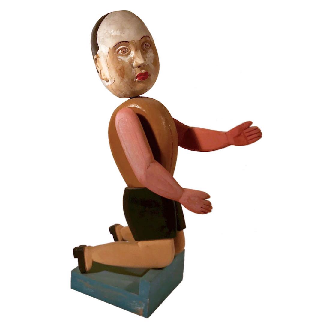 Sculpture by Pierre Dessons Carved Wood (1 of 6)