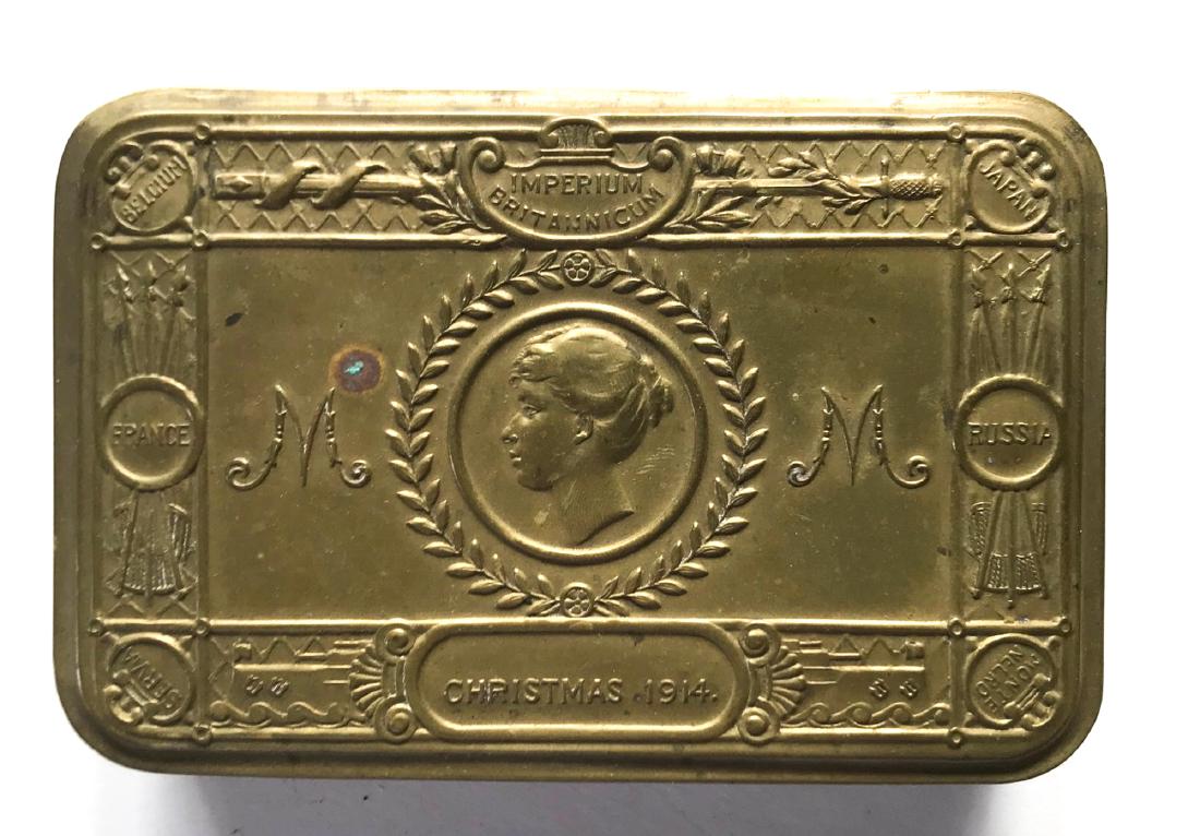 World War I Christmas Gift Princess Mary Brass Box (1 of 5)