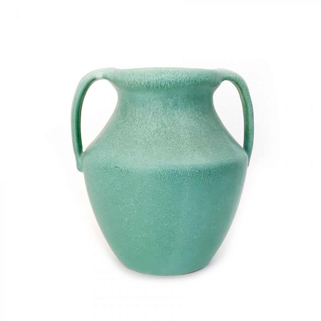 Weller Green Matte Pottery Vase (1 of 7)