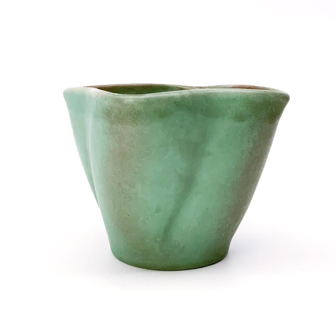 Weller Light Green Matte Pottery Vase (1 of 6)
