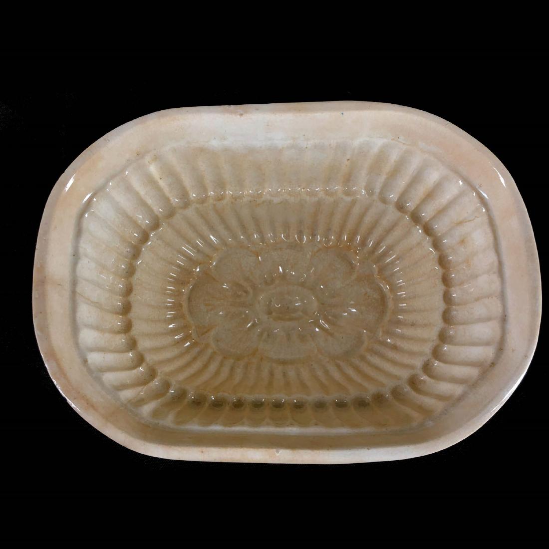 Antique Primitive Glazed Earthenware Baking Mold (1 of 7)