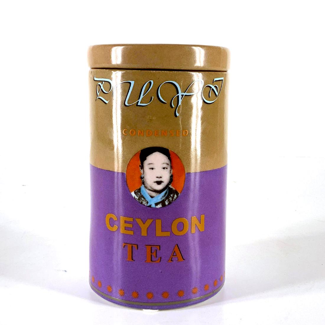 CEYLON TEA Porcelain Canister Fabienne Jouvin (1 of 5)