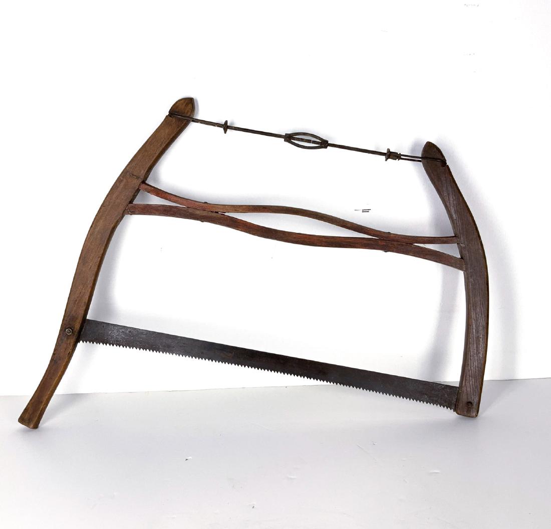 Antique Bow Saw Cross Cut Saw Wood (1 of 8)