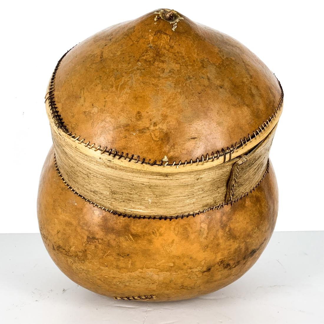 Huge Large Dried Gourd Basket #2 (1 of 6)