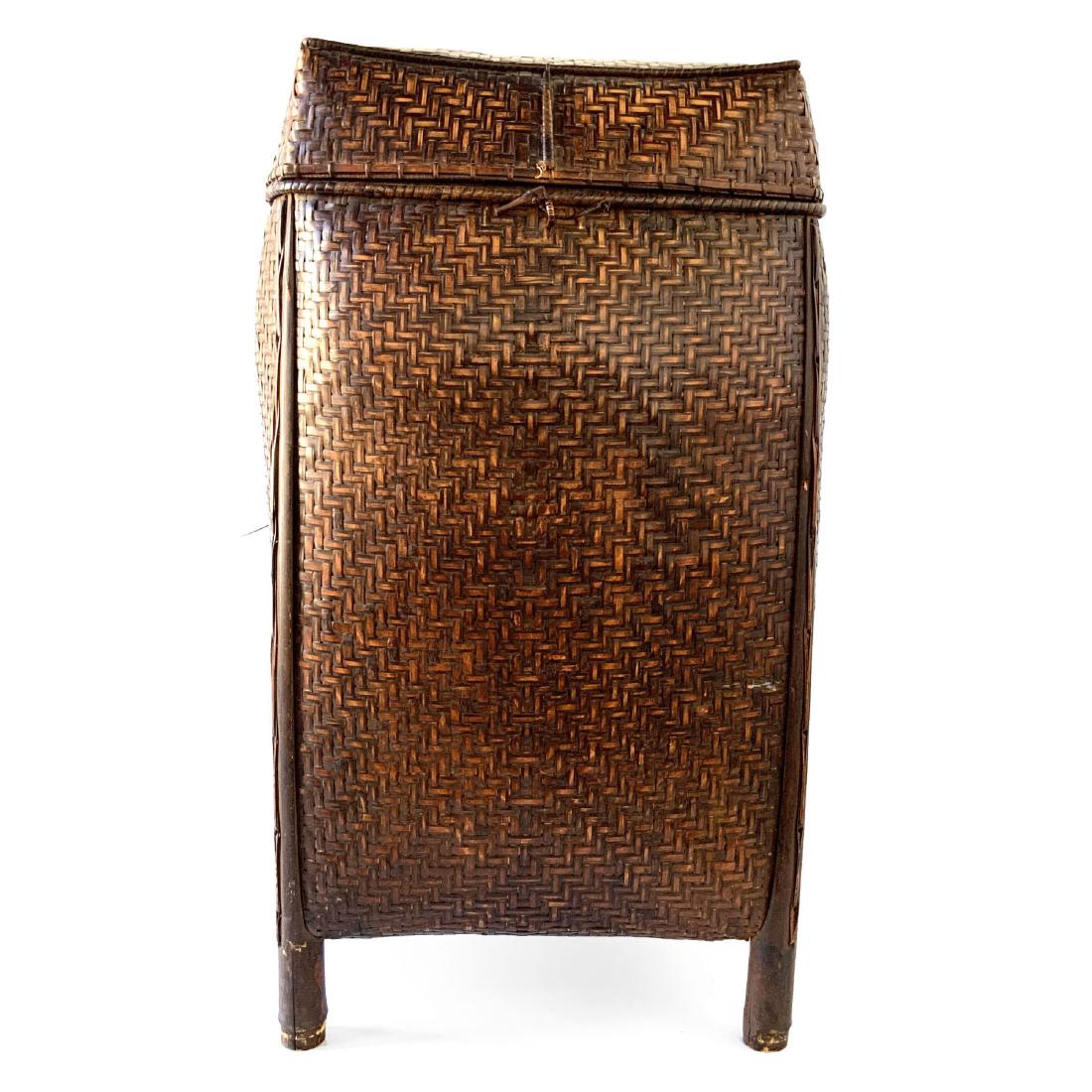 Vintage Large Asian Storage Basket (1 of 11)