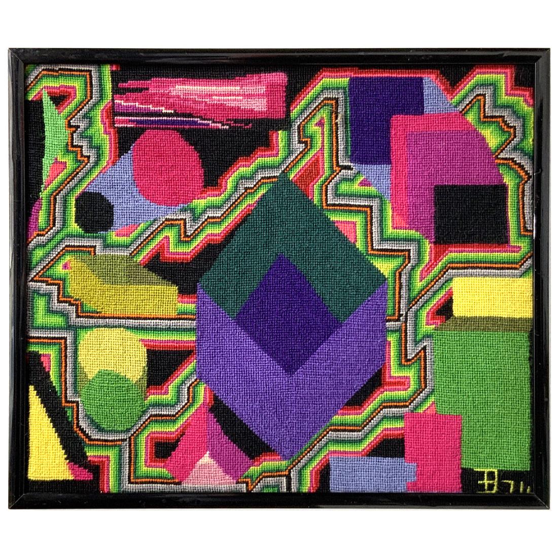 Needlepoint of Outer Space (1 of 5)