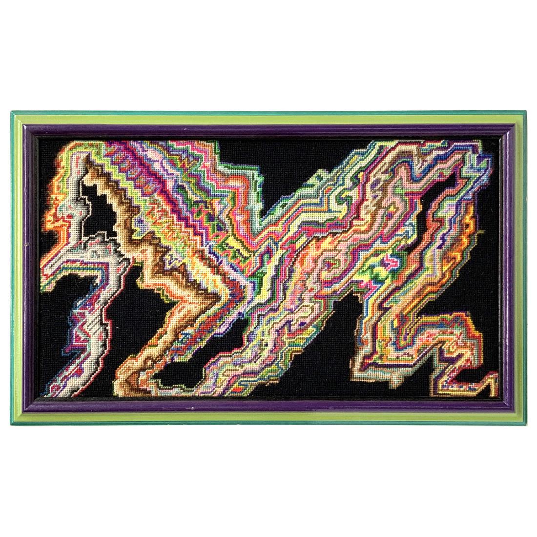 Needlework titled In the Beginning 1986 (1 of 5)