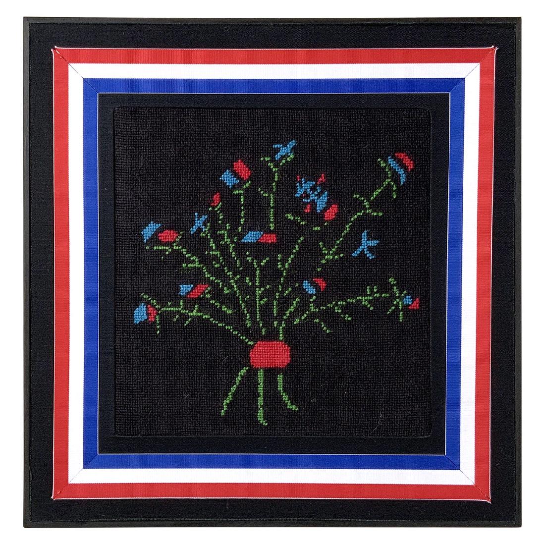 Needlework of Memorial of World Trade Center (1 of 5)