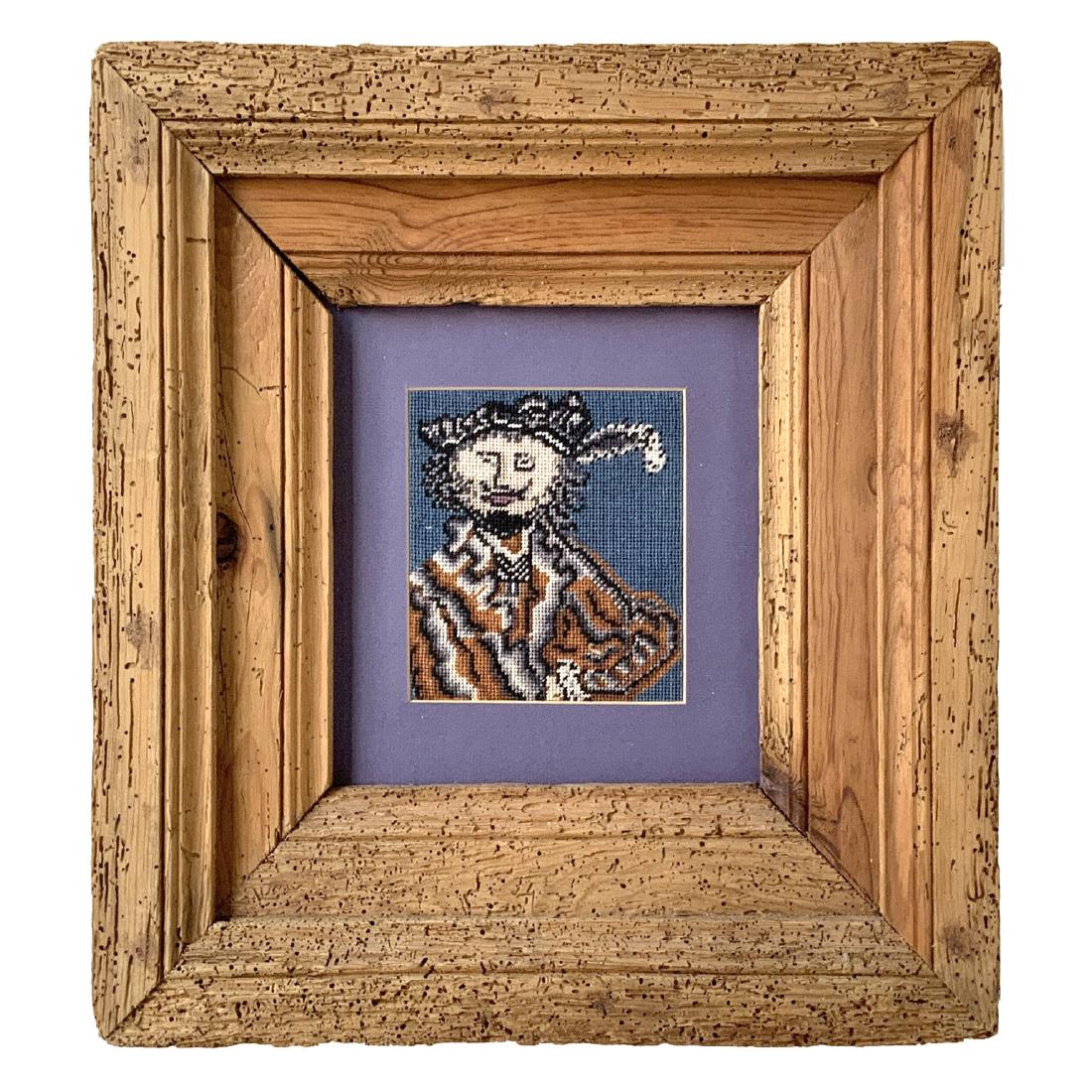 Needlework titled Henry Who ? - by David Bell (1 of 5)