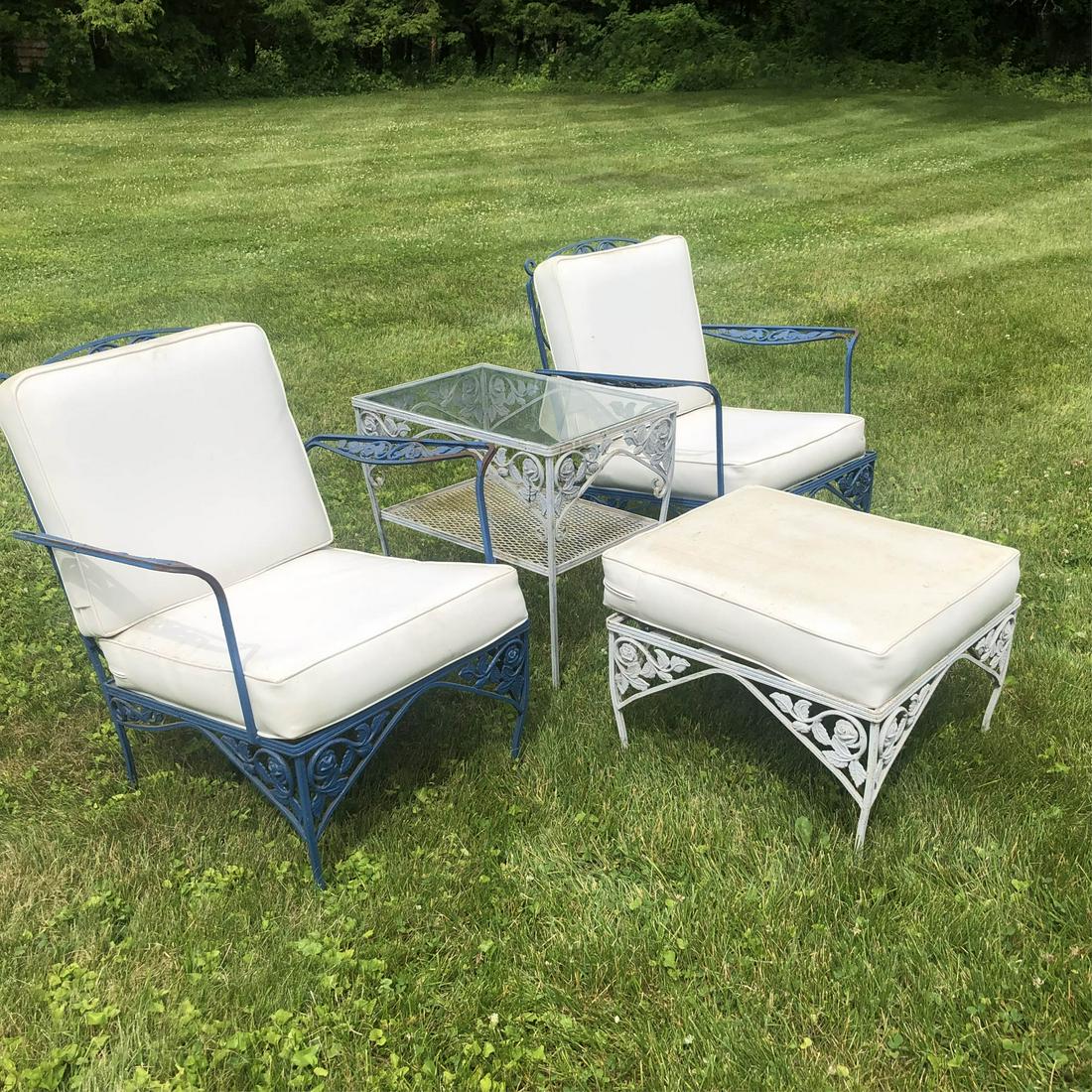 4 Pc Salterini for Woodard Outdoor Set (1 of 17)