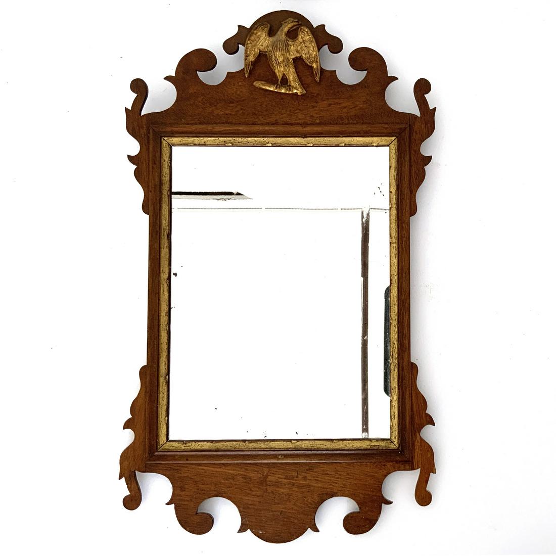 Early 19th Century Federal Chippendale Mirror (1 of 7)
