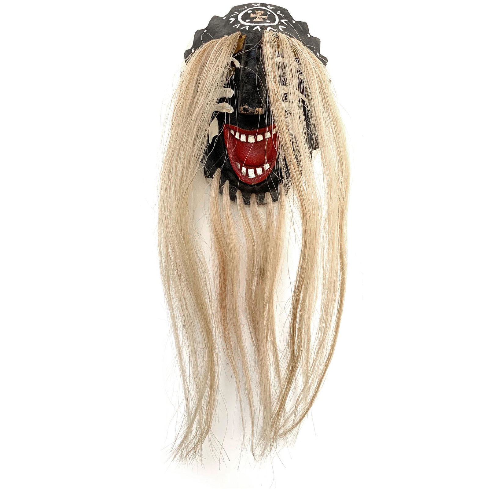 Vintage Yaqui Indian Pascoloa Dance Mask pahko (1 of 6)