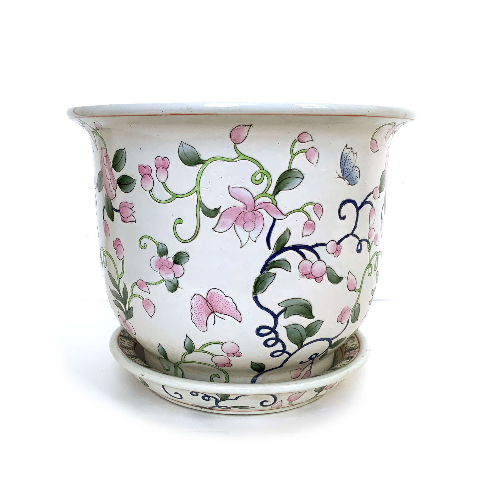 Porcelain Chinese Plant Container (1 of 5)
