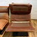 Pair of Italian Mid Century Leather Chairs - 8