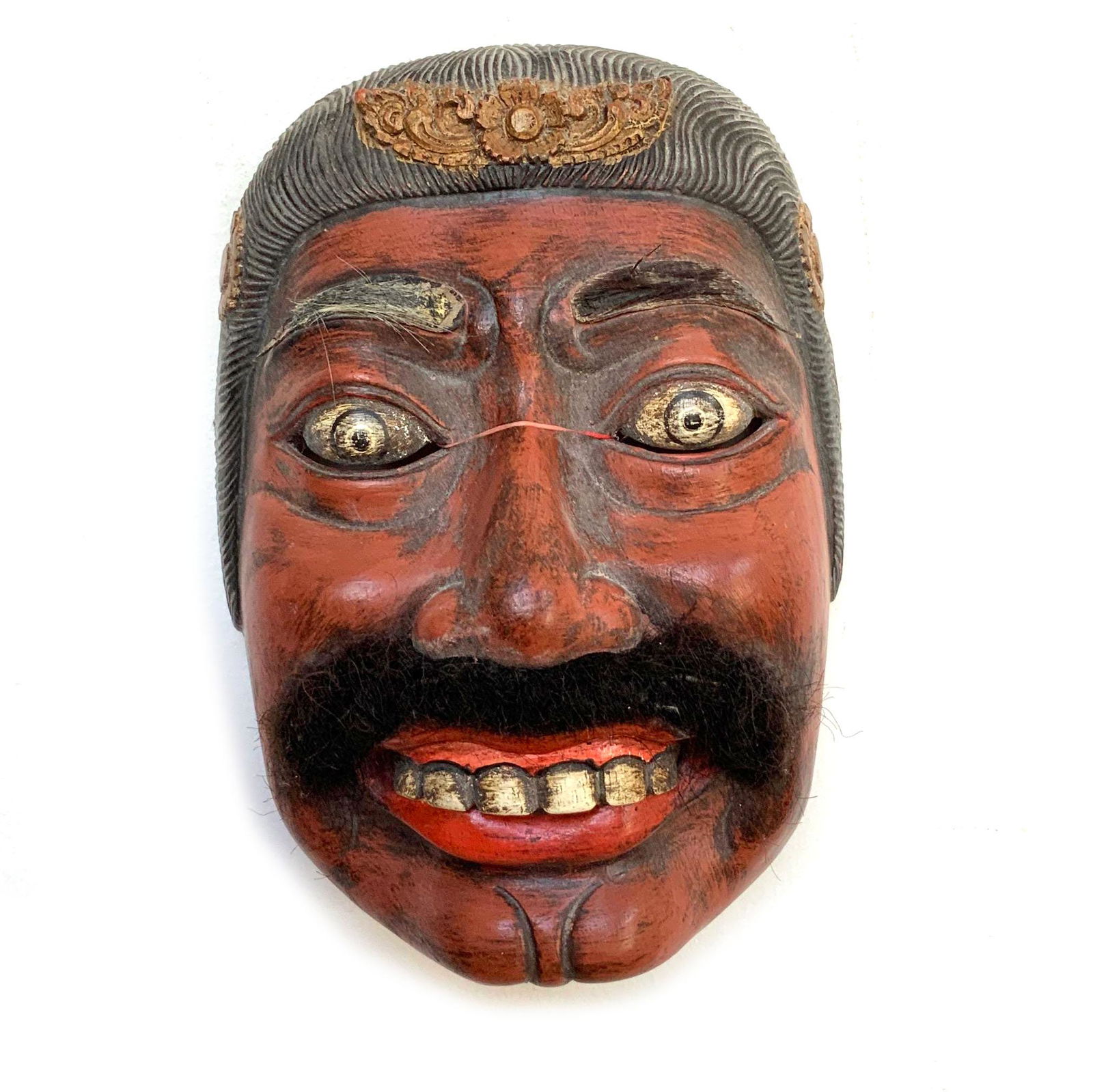 Vintage Old Wooden Wayang Topeng Dance Mask (1 of 4)