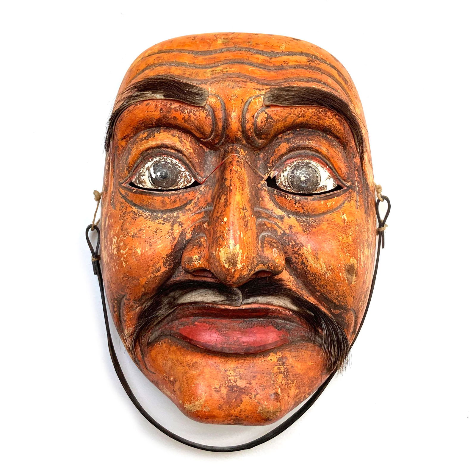 Vintage Old Wood Hand Carved Bali Dance Mask (1 of 4)