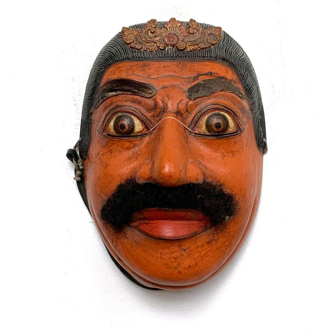 Vintage Wooden Wayang Topeng Dance Mask (1 of 4)