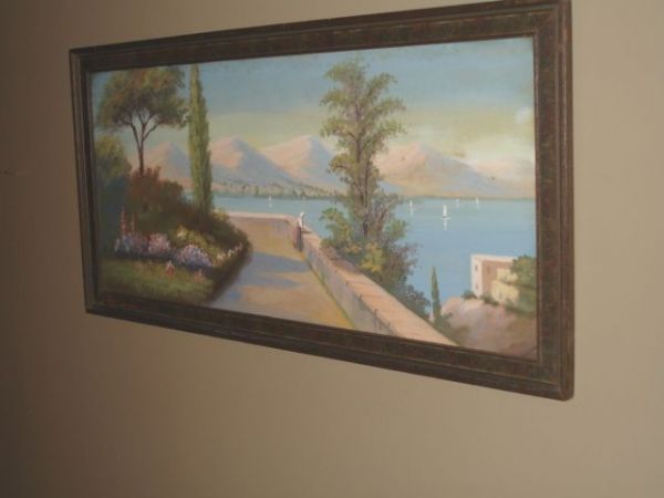 Framed Pastel Signed Artist Randall